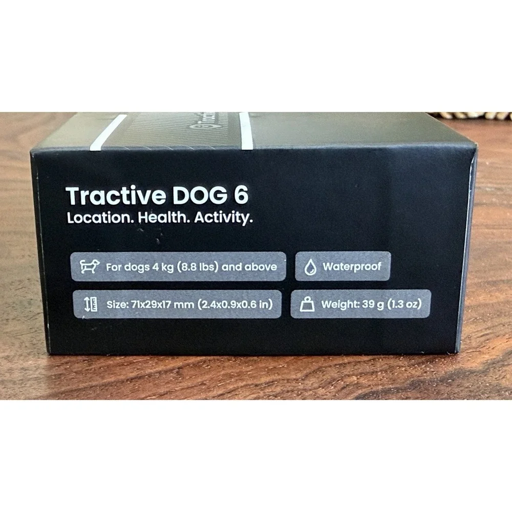 Tractive Dog 6 Smart Dog Tracker For GPS & Health Monitoring - NEW